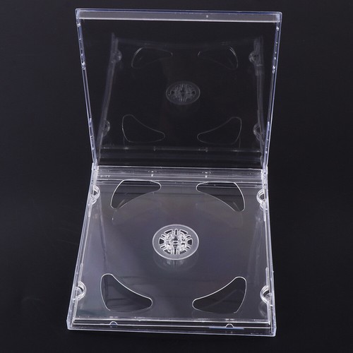 10PCS Clear Jewel Cases Standard Jewel Cases Video Storage Case - Afbeelding 10 van 12