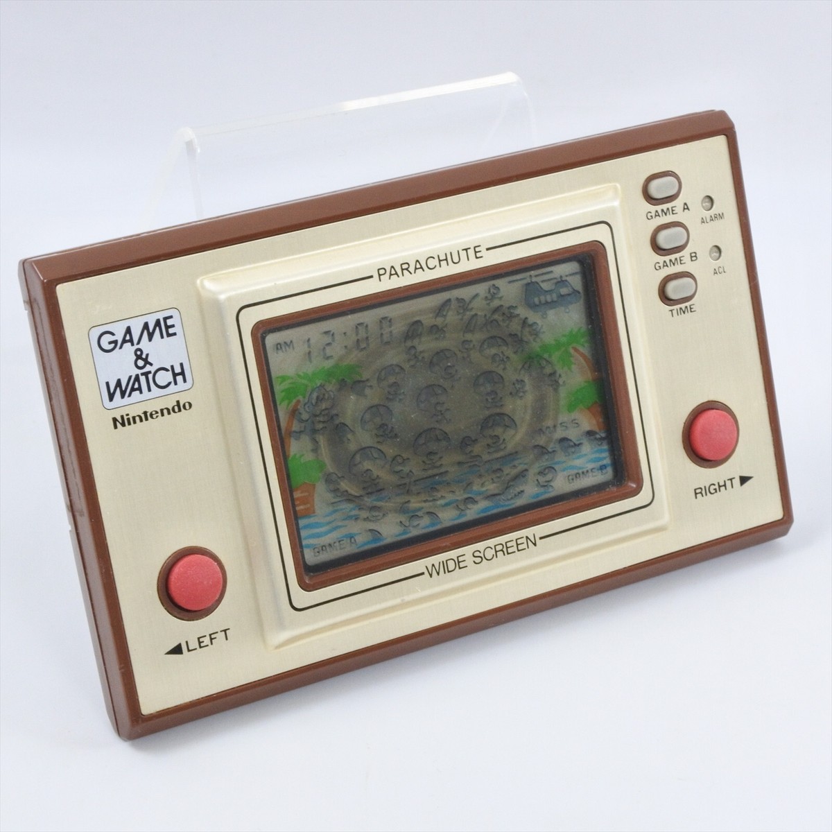 美品 ゲームウォッチ パラシュート PARACHUTE 中古 任天堂