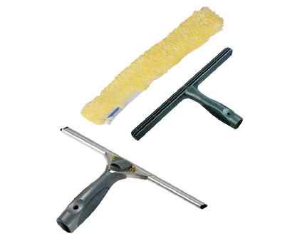 Ettore 12'''' ProGrip Squeegee und 14'''' ProGrip T-Bar mit Ettore goldener Hülle 