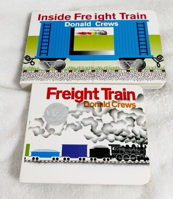 Harper Festival, Freight Train and Inside Freight Train Sliding Board Book