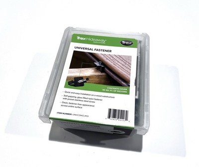 Trex Hideaway Universal Hidden Fasteners - 90 Pack (50 Square Foot Coverage)