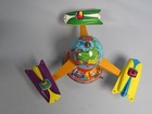  Around the World Schopper Space Ship Tin Toy 1960's Western Germany. — photo 4