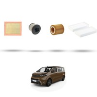 Hoffcar Inspektions-Kit 4 Filter FüR Toyota Proace II 1.5 D-4D 88Kw Ab 2018