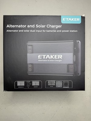 ETAKER F1000 Alternator/Solar Smart Charger for Power Stations & Batteries 1000W