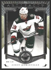 Jason Pominville #13 2015-16 Upper Deck Artifacts Minnesota Wild
