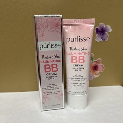 Pūrlisse Radiant Glow BB Cream Sunscreen SPF 30 LIGHT MEDIUM 1.4oz