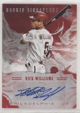 2018 Panini Diamond Kings DK Rookie Signatures Nick Williams #S-NW Auto 03xg