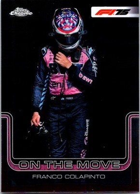 2025 Topps Chrome Formula 1 #187 Franco Colapinto