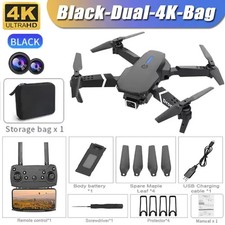 2024 E88Pro RC Drone 4K Professinal con telecamera HD grandangolare 1080P