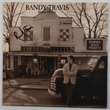 Randy Travis JSA Signed Autograph Album Record Vinyl Storms Of Life