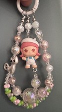  New Spring Colorful Shiny Pop Mart Molly Phone Strap/Charm/chain