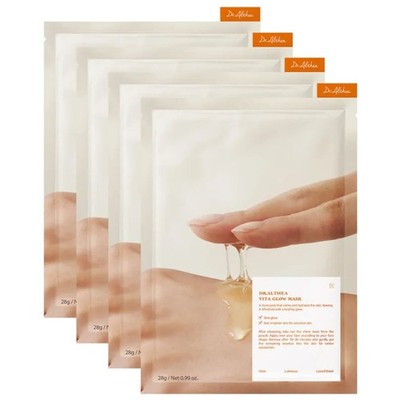 Dr. Althea Vita Glow Pflegende Blattmaske - 4 Stück