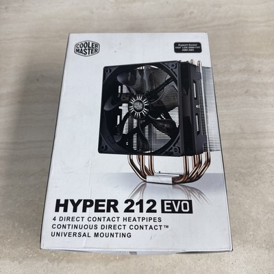 New Cooler Master Hyper 212 EVO CPU Cooler & 120mm PWM PC Fan RR-212E-20PK-R2