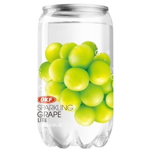 OKF Grape Sparkling Drink 350ml - Pack of 3
