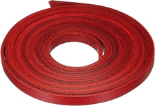 3 Meter Lederband Flach 6mm Lederschnur, Lederschnüre Echt Lederriemen für Armbä