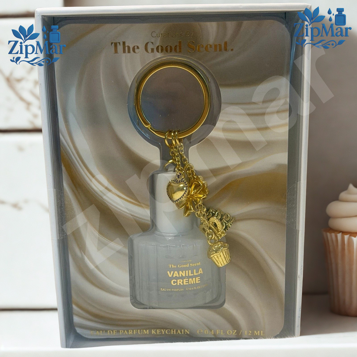 The Good Scent Vanilla Creme EDP Keychain Rollerball 12ml/0.4 oz