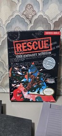 Rescue: The Embassy Mission Nintendo Entertainment System NES con scatola originale