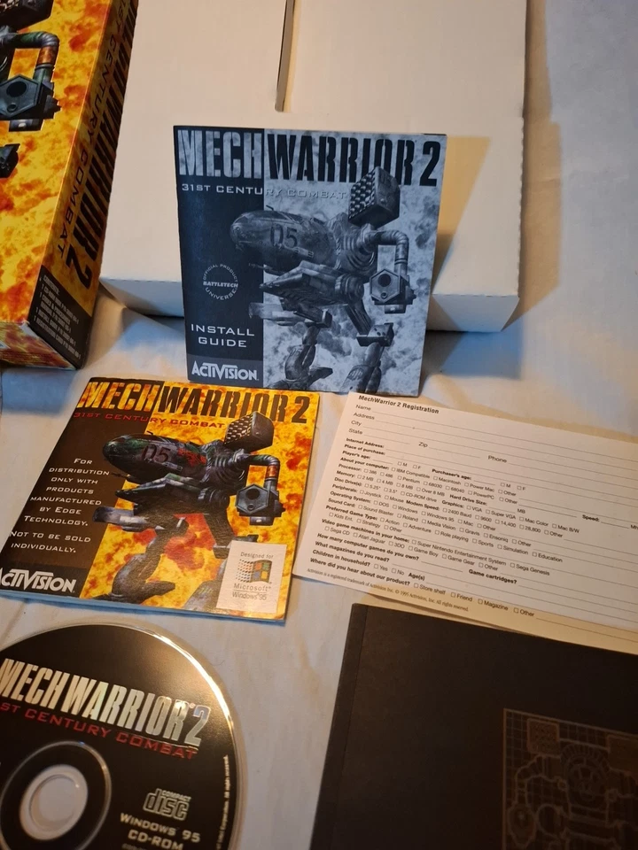 Mechwarrior 2 PC Game With Original Box Includes Pentium Edition - Image 4 of 4