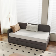 Twin 5 Inch Gel Memory Foam Mattress Medium Firm Cooling Fiberglass Free