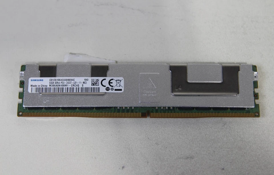 MÓDULOS DE MEMORIA SAMSUNG 64GB DDR4 LRDIMM | M386A8K40BM1-CRC4Q | LOTE DE 2 Foto 3 de 3