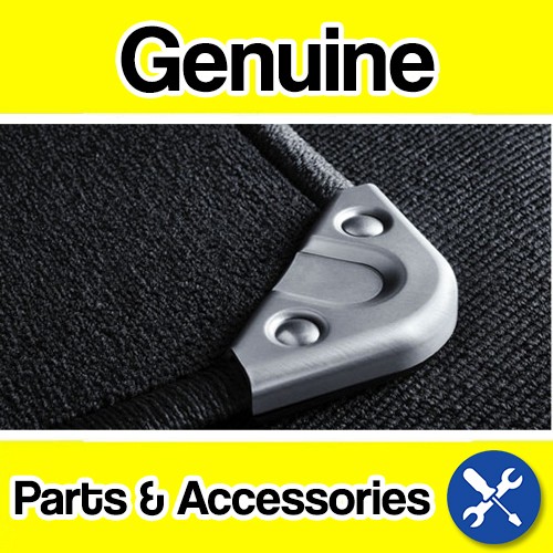 Genuine Volvo XC90 (-14) Textile Cargo Area Floor Mat ""Volvo Ocean Race"" (Beige)