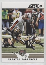 2012 Score Preston Parker #130 0f6