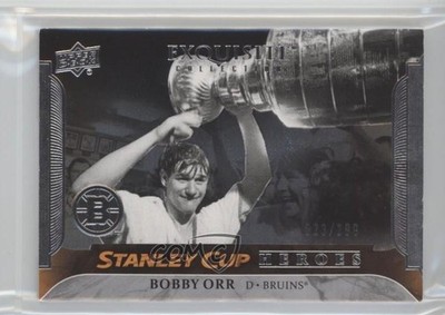 2025 Black Diamond Exquisite Collection Stanley Cup Heroes Bobby Orr HOF 14zh
