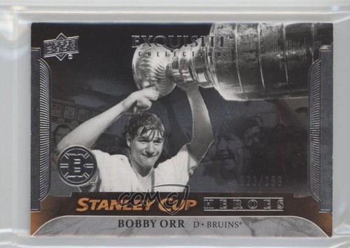 Bobby Orr #ESC-BO 2025 Upper Deck Black Diamond Exquisite Collection Stanley Cup Heroes card