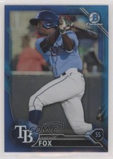 2016 Bowman Draft Chrome Top Prospects Blue Refractor 93/150 Lucius Fox z6b