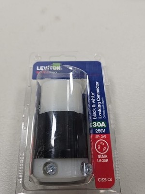 LEVITON PLUS+ PRO C2623-CS Locking Connector 30A 250V Nema L6-30R 2P 3W FreeShip