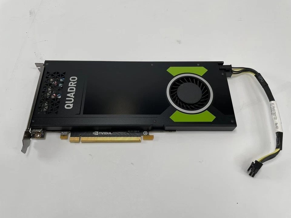 HP NVidia Quadro P4000 8GB GDDR5 4x DP FP Graphics Card 871970-001 870912-001 - Image 3 of 4