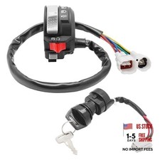 Start Stop Headlight Switch  Ignition Key Switch for Yamaha YFZ450 2006-2013