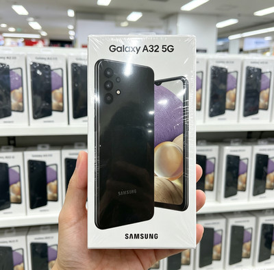 New Samsung Galaxy A32 5G SM-A326U1 64GB Black FACTORY UNLOCKED Smartphone