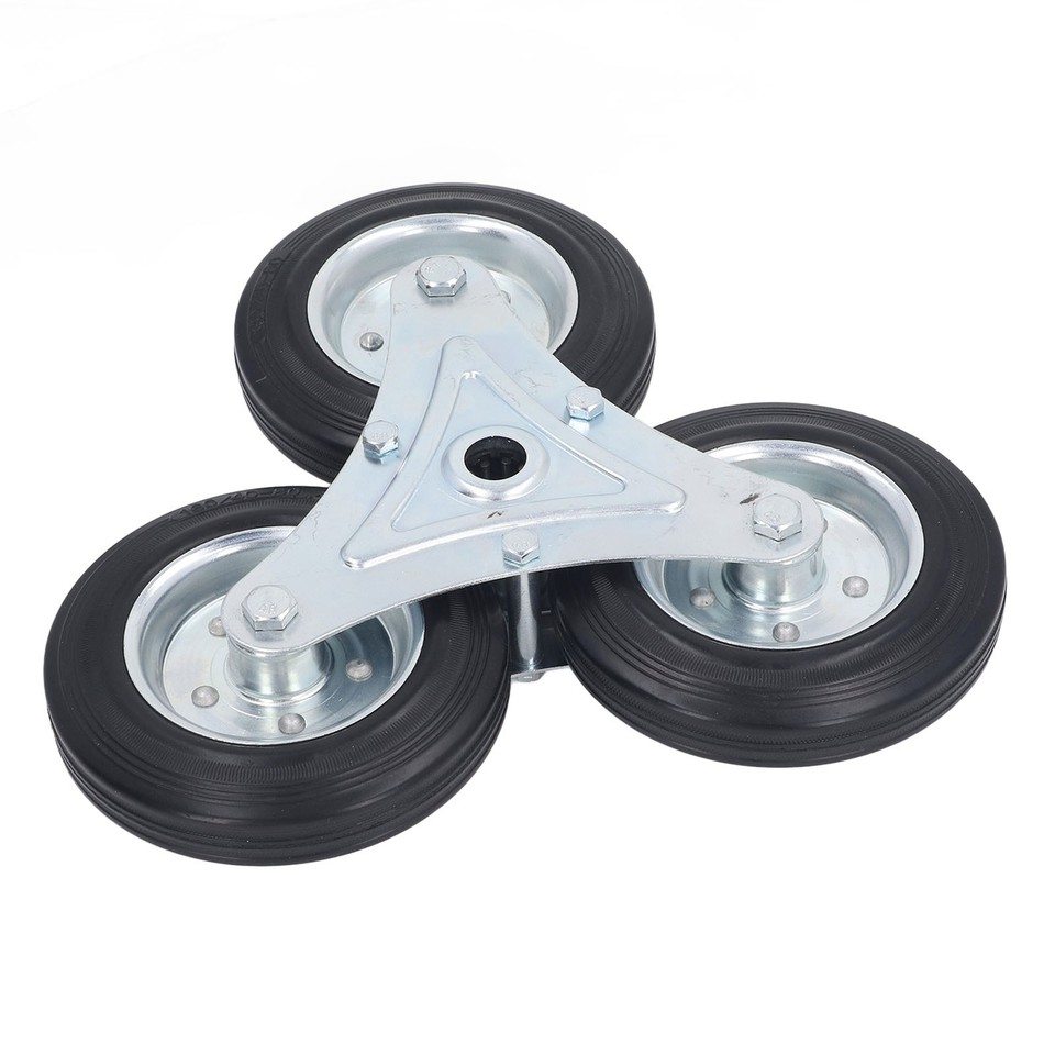 Stair Climbing Wheel 6 Inch 300LBS Load Capacity Heavy Duty Triangular ...