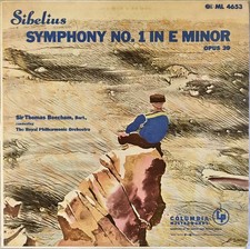 Jean Sibelius / Royal Philharmonic Orchestra, Sir Thomas Beecham, Symphony No. 1