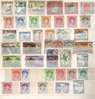 1954          RHODESIA AND NYASSALAND          40 Stamps
