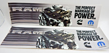 11 Mopar Cummins Ram Decal Stickers Contingency Size Sticker Pair Lot Of 2
