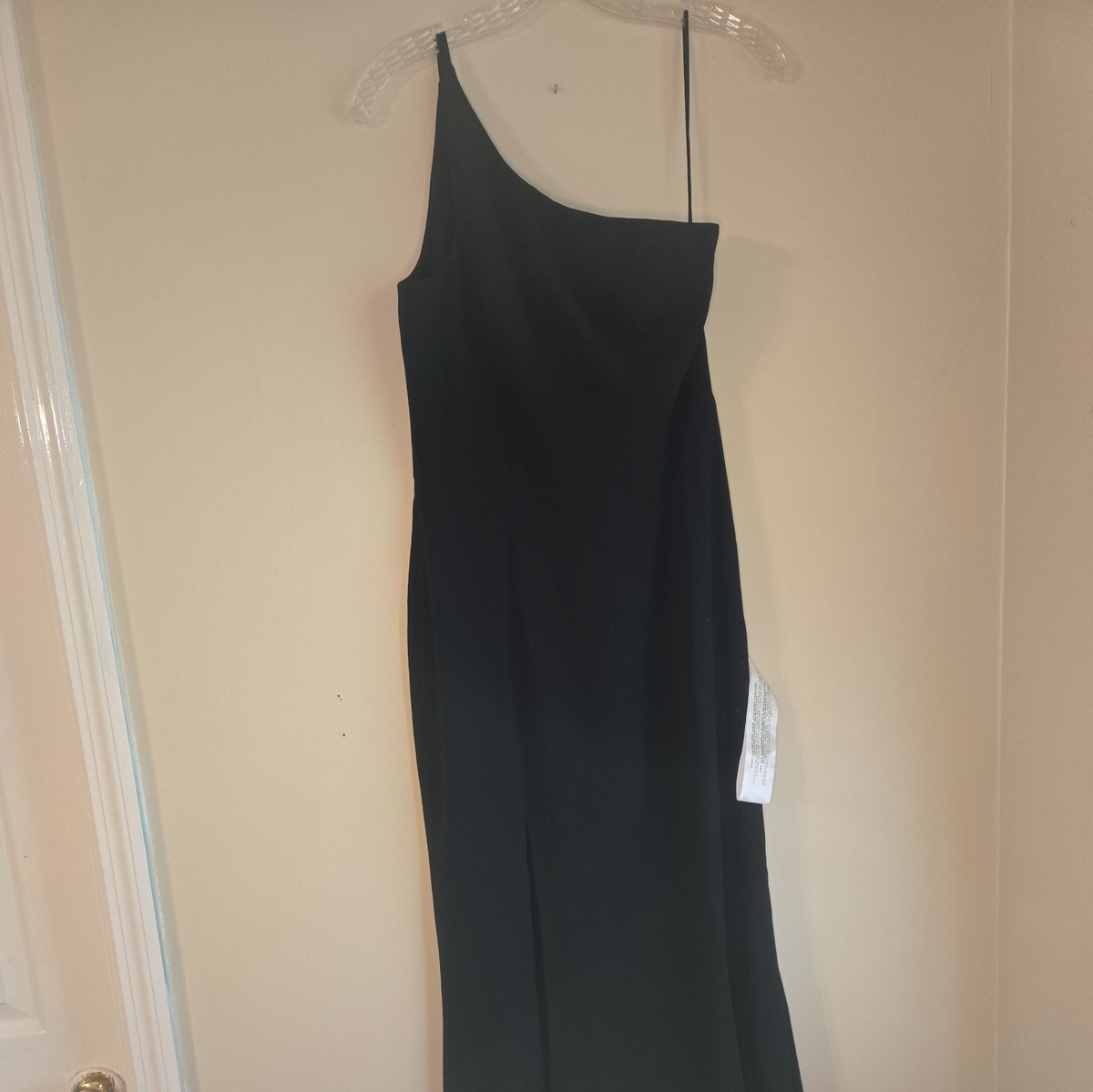 open lace back dress Amazon.com: Dress the Population Women's Amy Asymmetrical Crepe Maxi Dress,  Black, XX-Small : Clothing, Shoes & Jewelry
