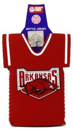 Arkansas Razorbacks 2-Pack Jersey Design Bottle Neoprene Beverage Insulator... - Picture 1 of 1