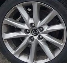 2017 Mazda 3 Oe Wheel 18x7 Dark Silver Mazda