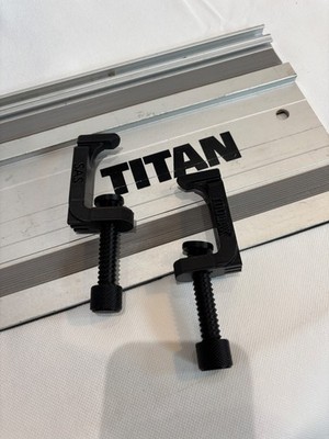 Titan Gleissäge Führungsschiene G-Clamp All-In-One (PK-2) komplett!