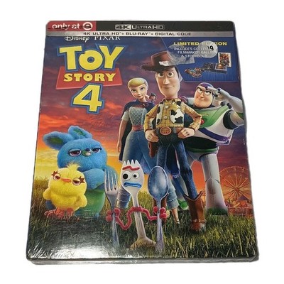 Toy Story 4 New 4K UHD Blu-ray W/ 4K Mastering Limited Edition Target Exclusive