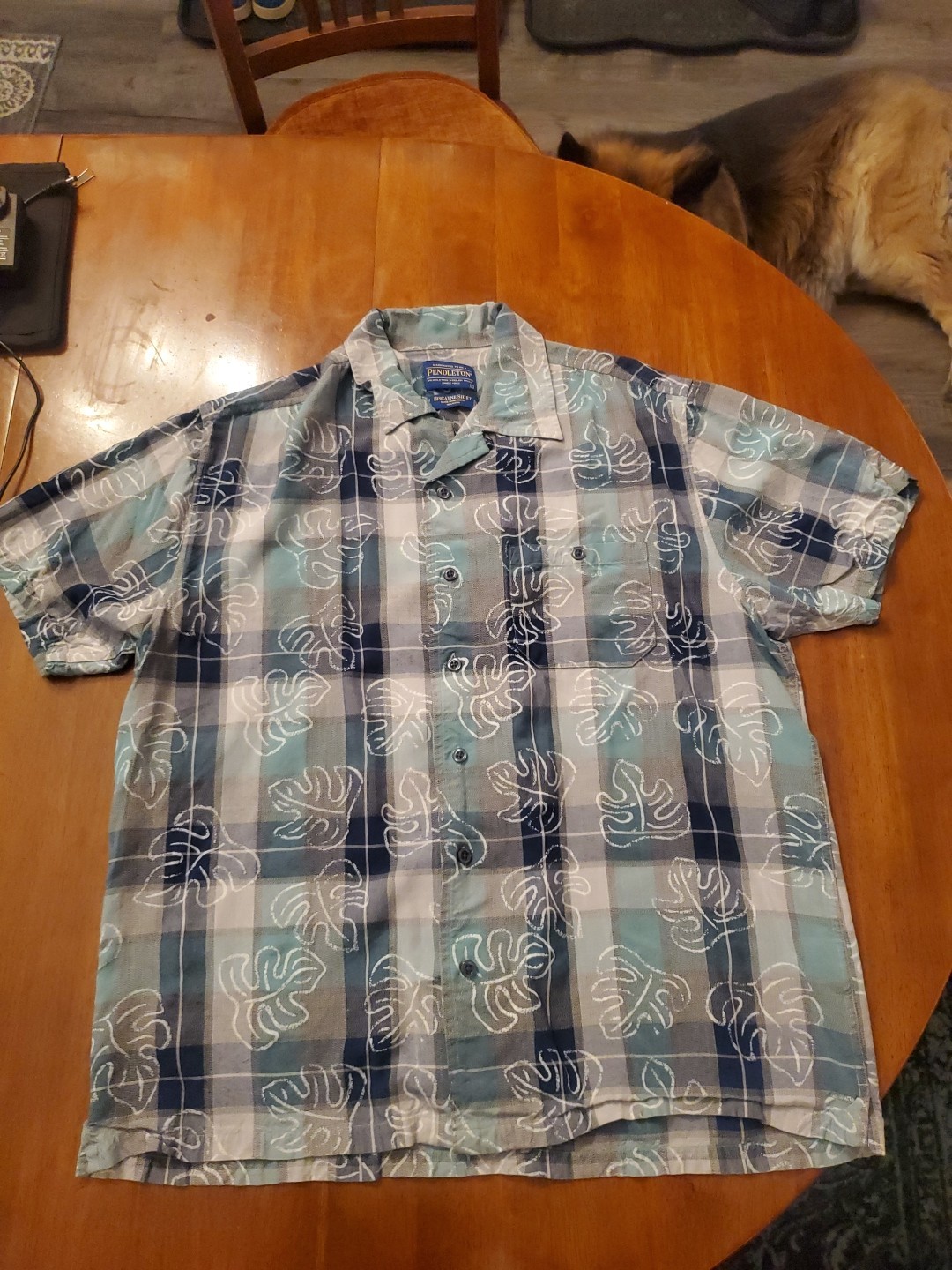 Pendleton Biscayne Shirt Button Up Polo Short Sle… - image 2