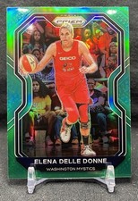 2021 Panini Prizm WNBA Green Prizm Elena Delle Donne #81