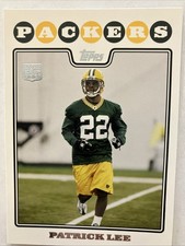 2008 Patrick Lee Topps Rookie Card #431. rookie card picture