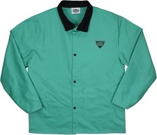 Ironcat FR Treated Cotton Sateen Jacket, 9 oz., Anodized Snaps, Interior Pocket,