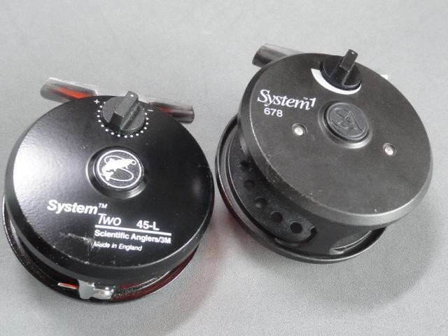 リール Scientific Anglers/3M System1,System2 Scientific Anglers 3M System 1 & 2 Fly Fishing Reels, Used