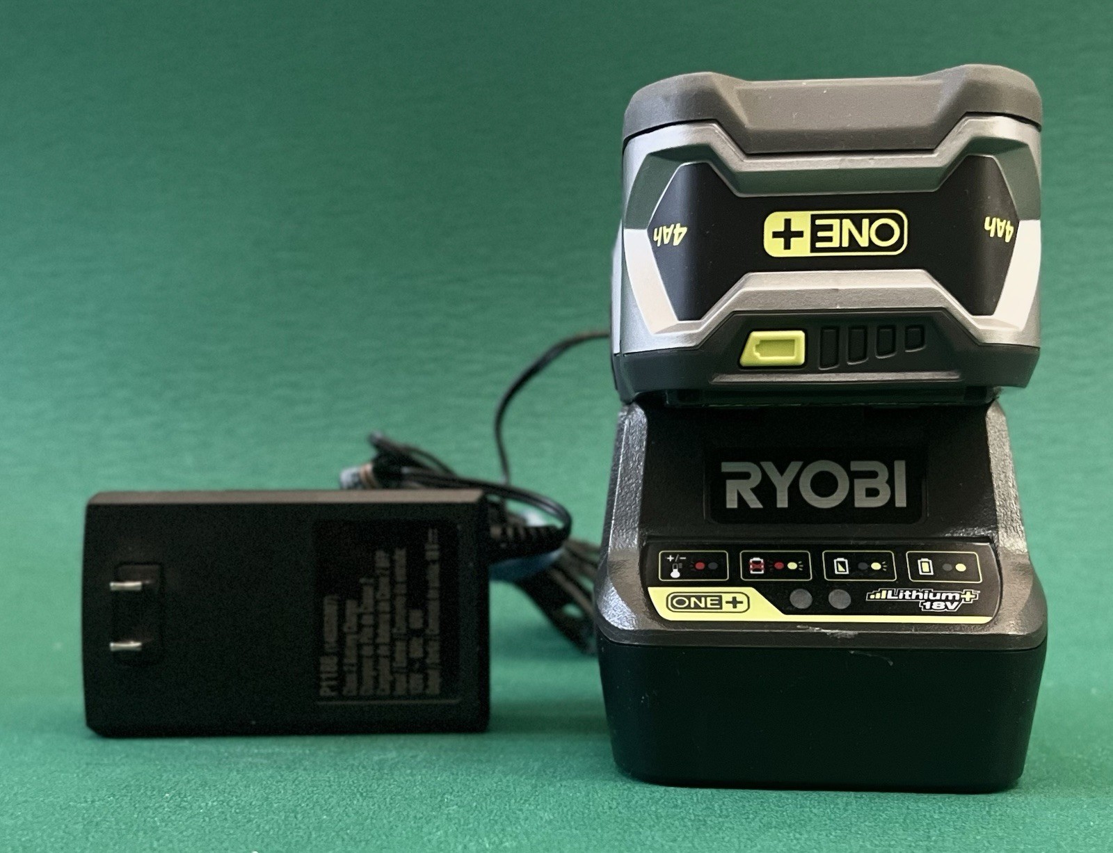 Ryobi P118b Ryobi Lithium Battery And Charger 2Packs 18V Battery