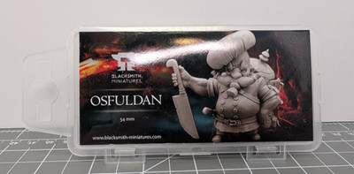 Blacksmith Miniatures Osfuldan 54mm Resin Miniature Jean-Babtiste Monge