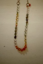 Sundance Catalog Necklace, Labradorite, Citrine, Carnelian, 16 Inch